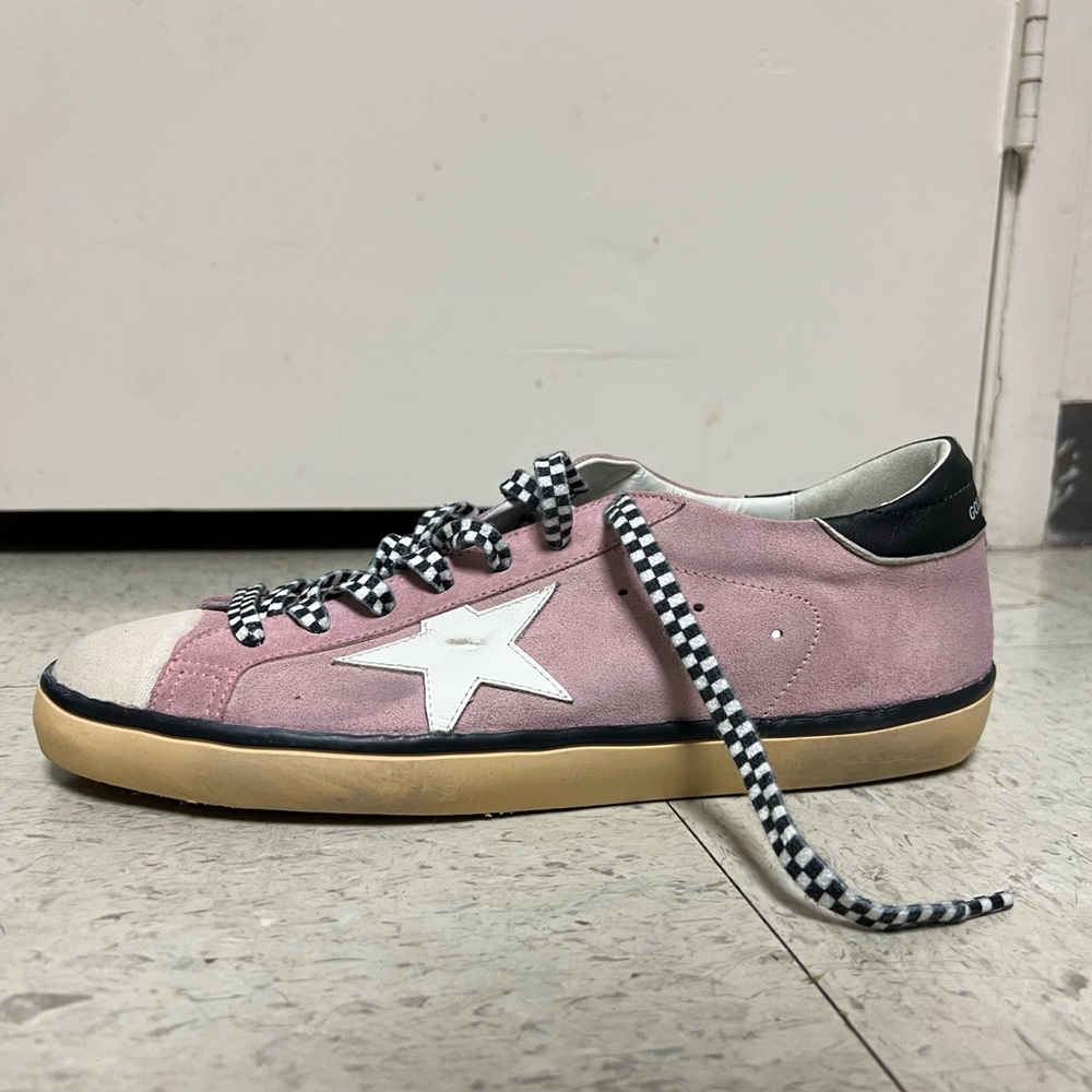 Golden Goose Superstar Pink Suede Men’s 11